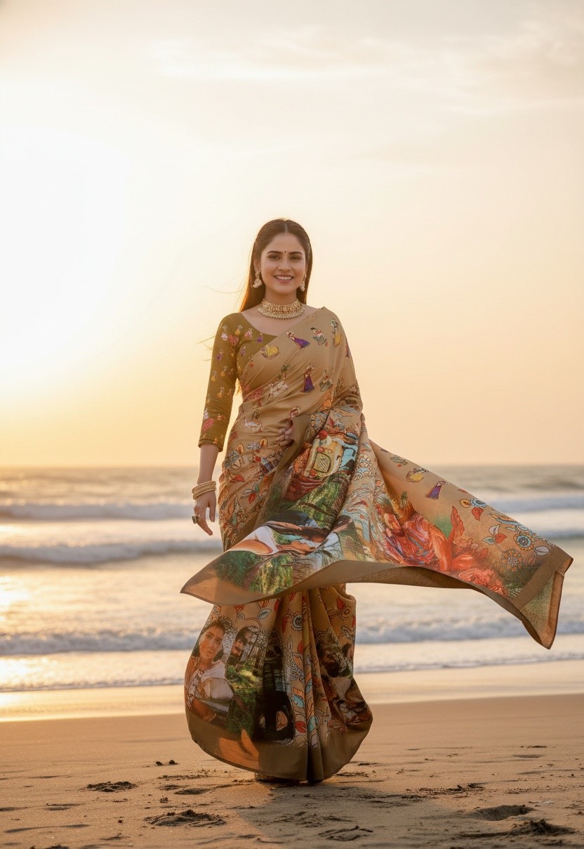 Golden Hour Beach - After